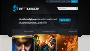 طراحی سایت طراحی سایت بازی battle wow