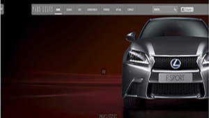 طراحی سایت طراحی سایت خودرو لکسس  